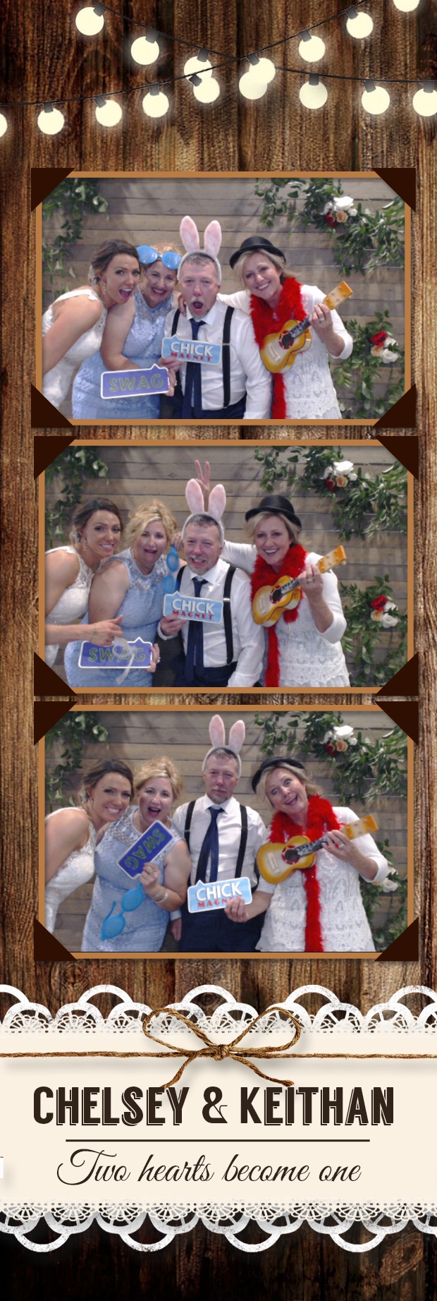 Chelsey & Keithan’s Wedding | View more photos from the event at gallery.photoboothbillings.com/u/PhotoBoothBillings/Chelsey-Keithan’s-Wedding